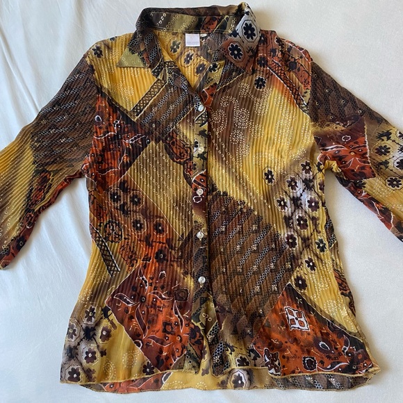 CASA DONNA Multi pattern Blouse - Picture 4 of 4